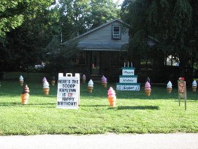 Ice Cream Cones Full Display